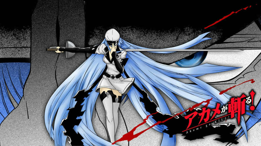 Stunning Akame Ga Kill 4k Wallpaper Featuring The Fierce Characters In Action Wallpaper