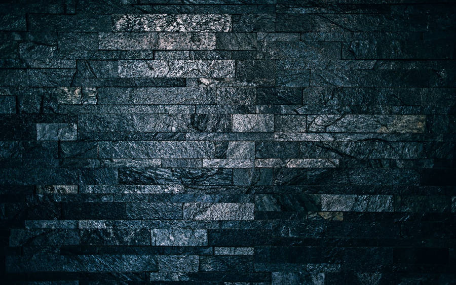 Stunning Blue Stone Wall Cladding Wallpaper