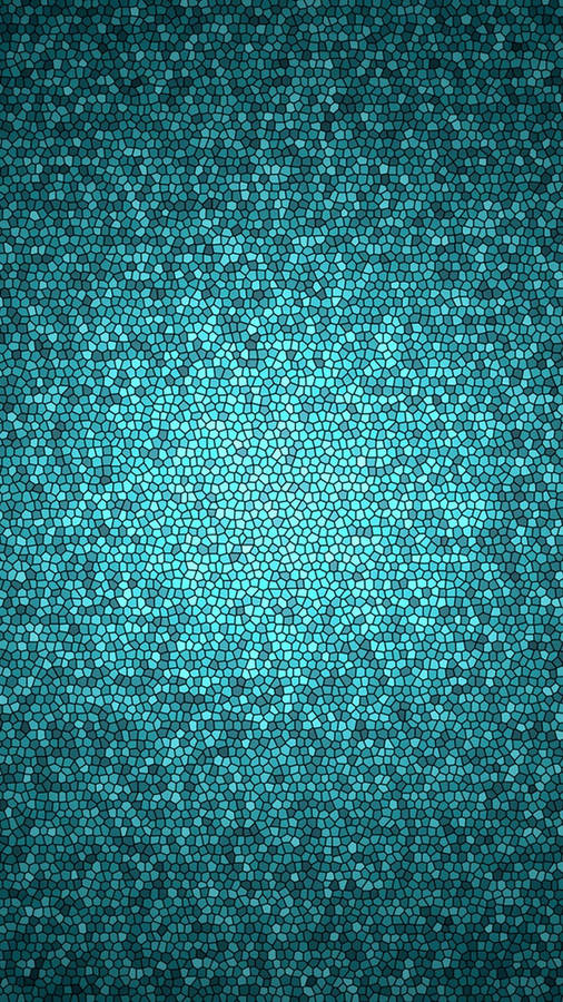 Stunning Dark Teal Mosaic Wallpaper For Iphone Wallpaper