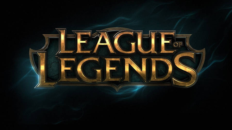 Stunning League Of Legends Logo Wallpaper