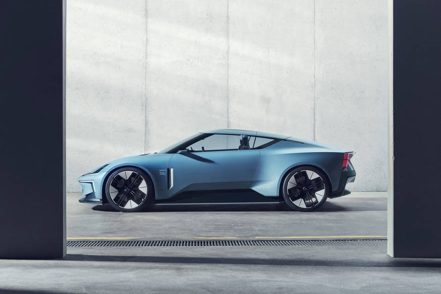 Stunning Light Blue Polestar 1 Precision And Performance Unleashed Wallpaper