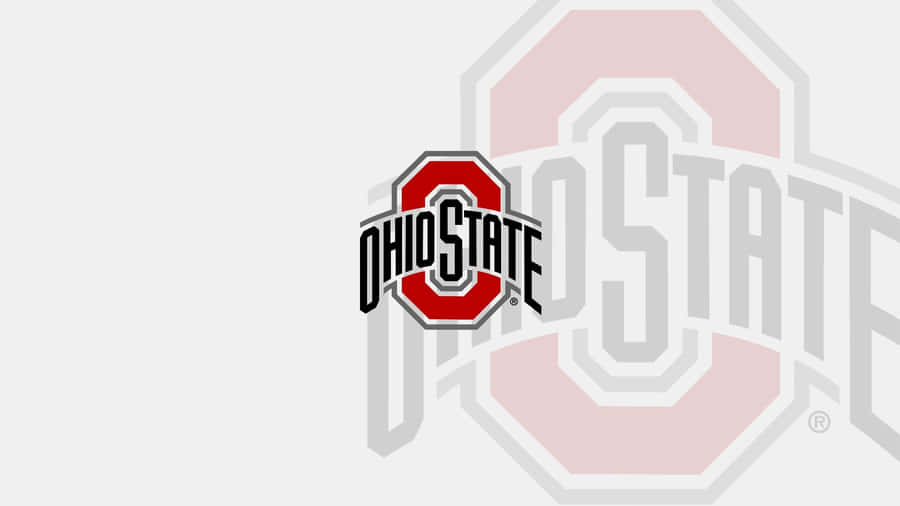 Stunning Ohio State Logo Displayed Against A Cool Background Wallpaper