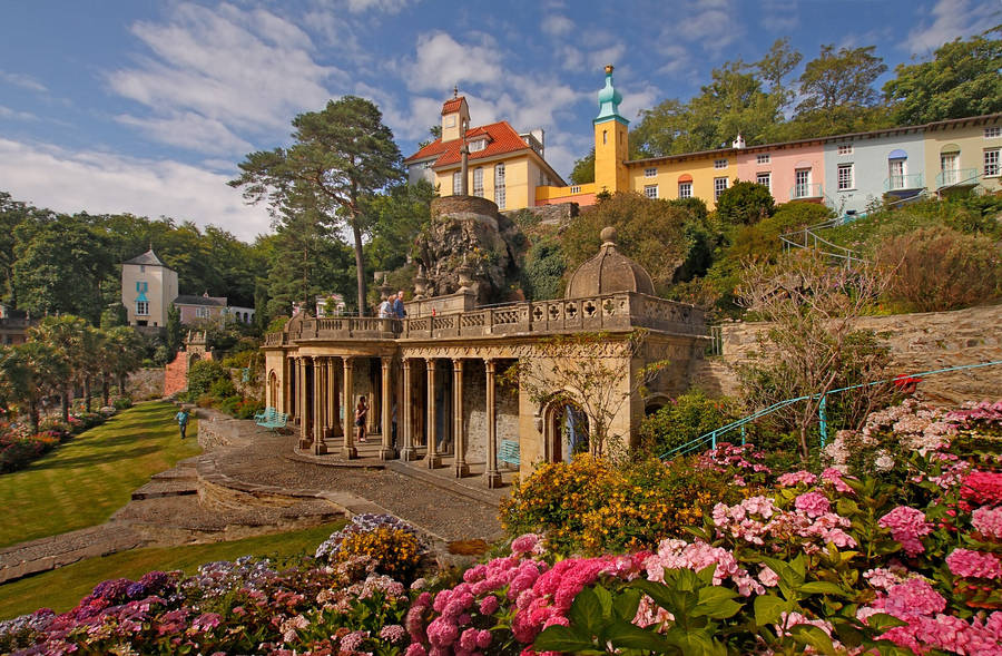 Stunning Portmeirion In Uk Wallpaper