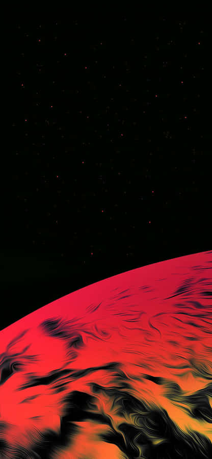 Stunning Red Desert Landscape On Amoled S Wallpaper