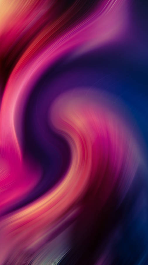 Stunning Redmi Note 10 Illuminated In Dark Violet Swirls Wallpaper