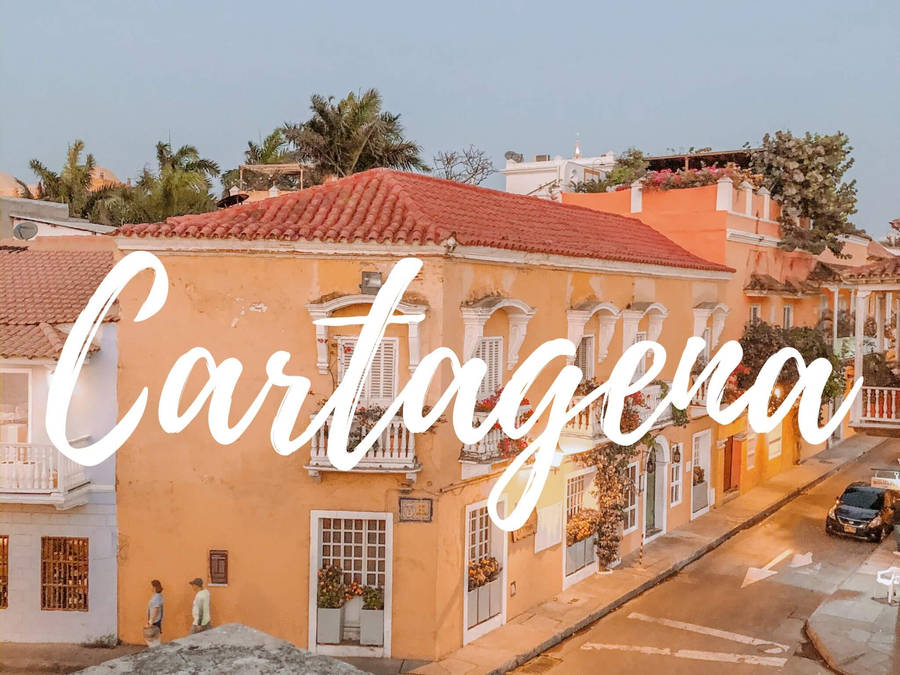 Stunning View Of Cartagena City, Colombia Wallpaper