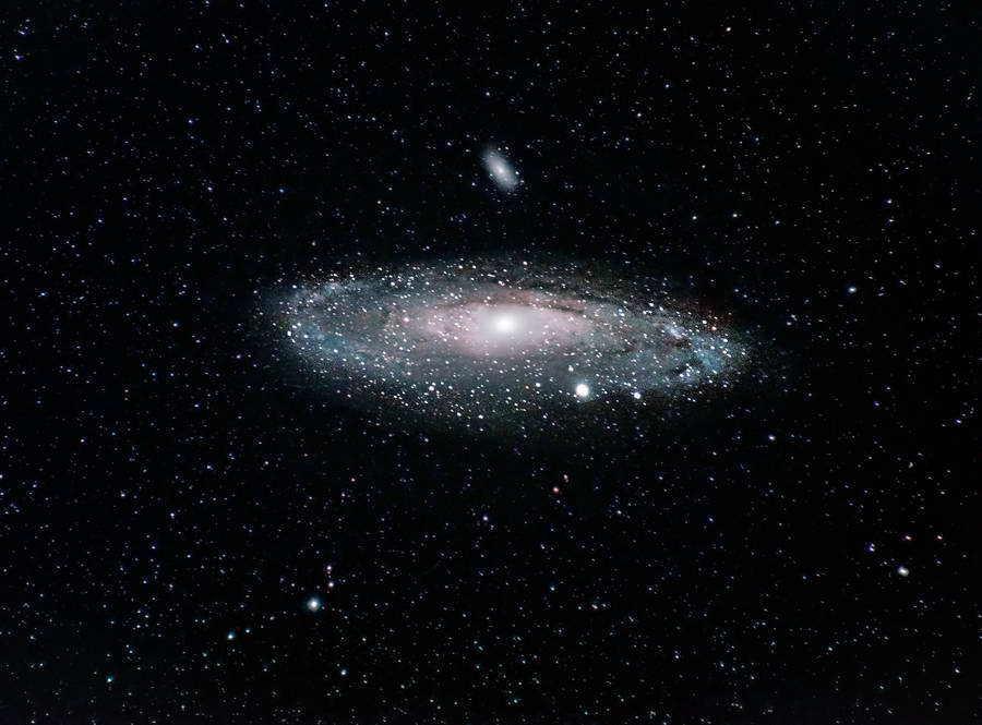 Stunning View Of The Andromeda Galaxy Wallpaper