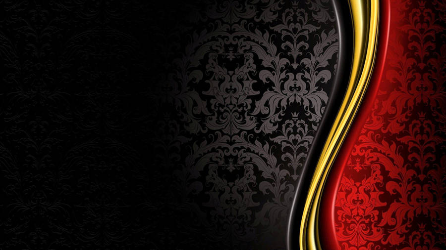 Stylish Black Red Part Wallpaper