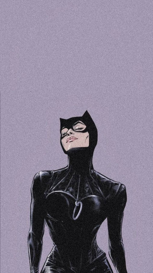 Stylish Dc Superhero Catwoman Wallpaper