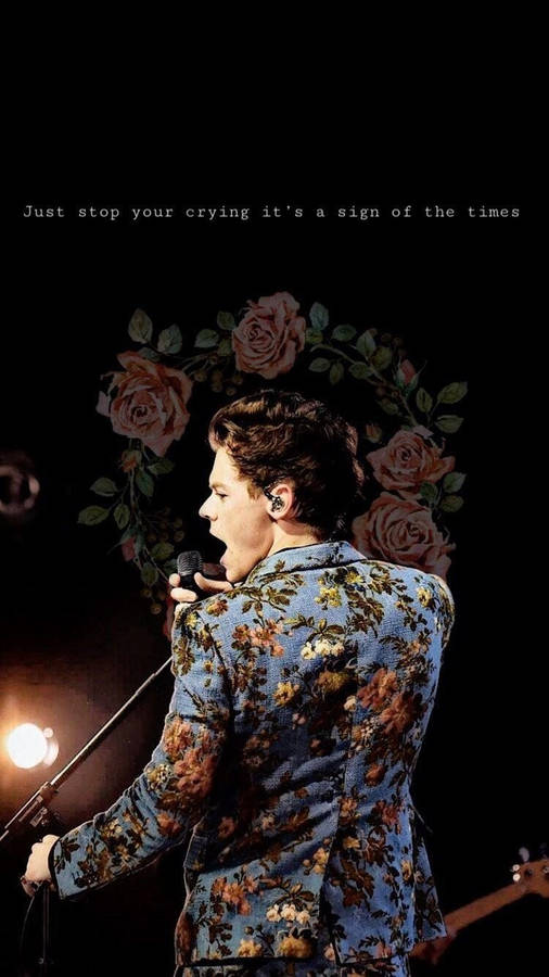 Stylish Harry Styles Aesthetic Screen Wallpaper