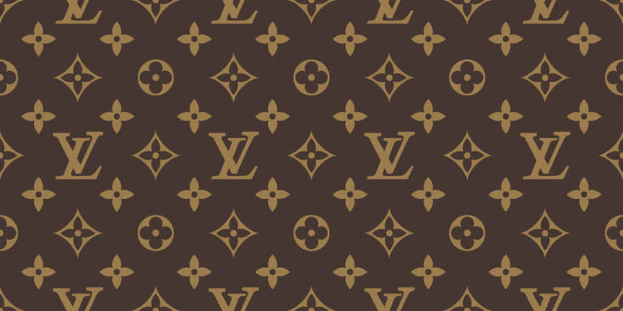 Stylish Louis Vuitton Pattern For Modern Statement Wallpaper