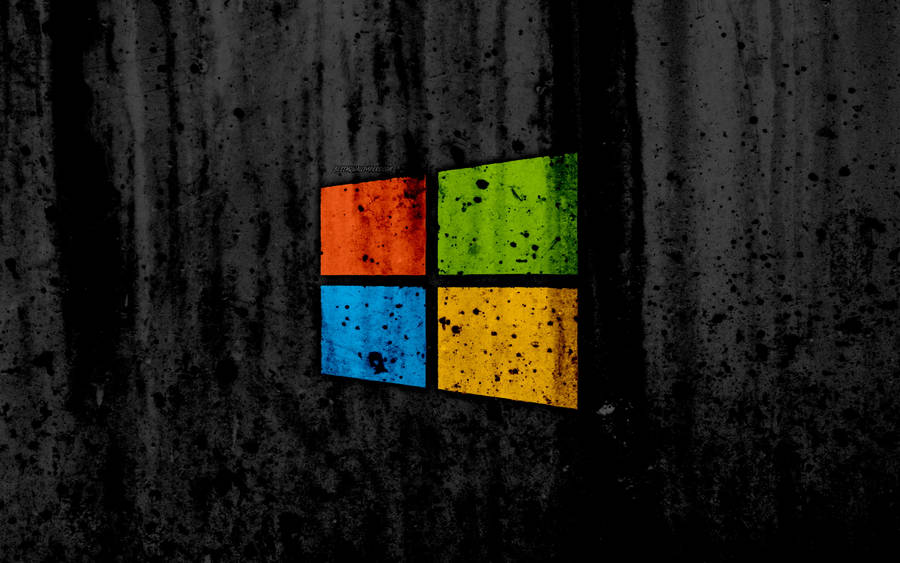 Stylish Windows 11 Logo Screen Wallpaper