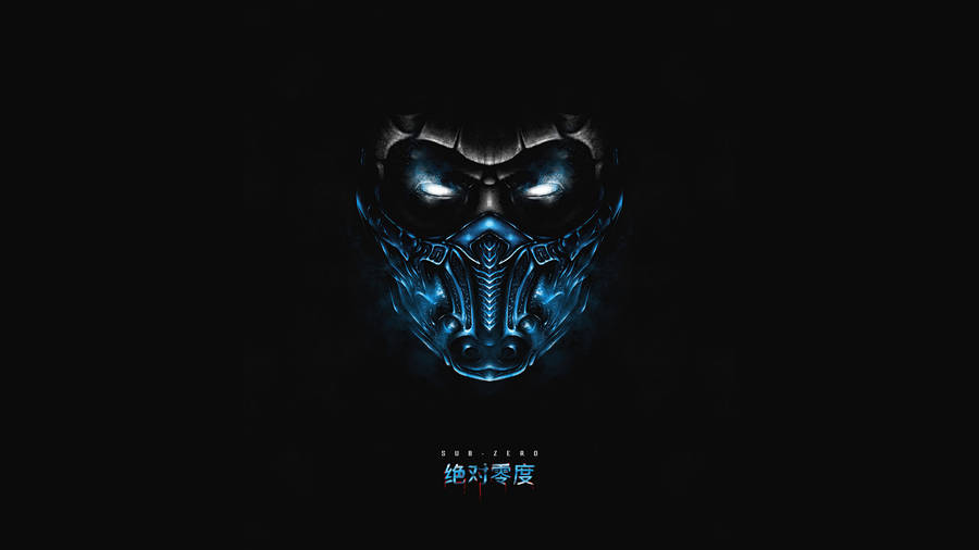 Sub-zero Face In Black Wallpaper