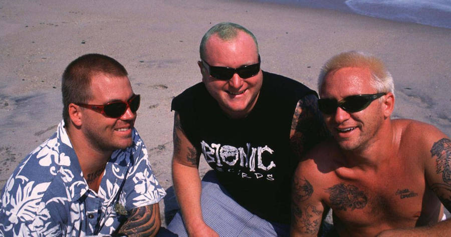 Sublime Band On The Beach Wallpaper