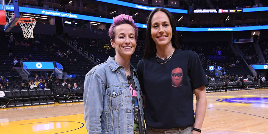 Sue Bird And Megan Rapinoe Wallpaper