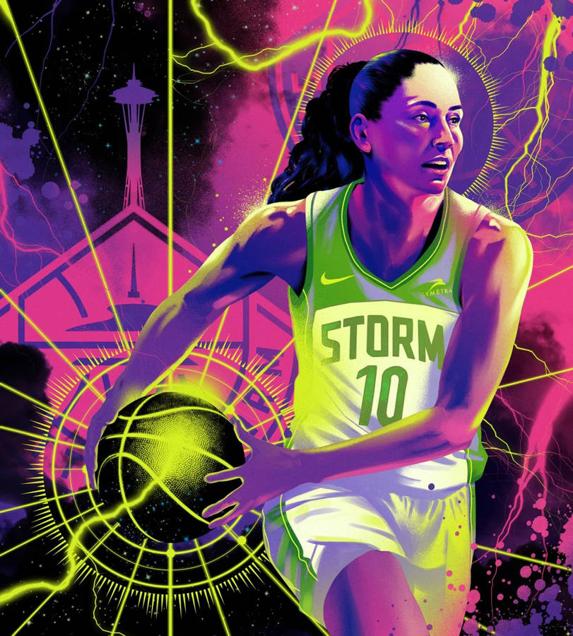 Sue Bird Pop Art Wallpaper