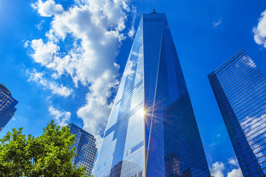 Sun On The One World Trade Center Wallpaper