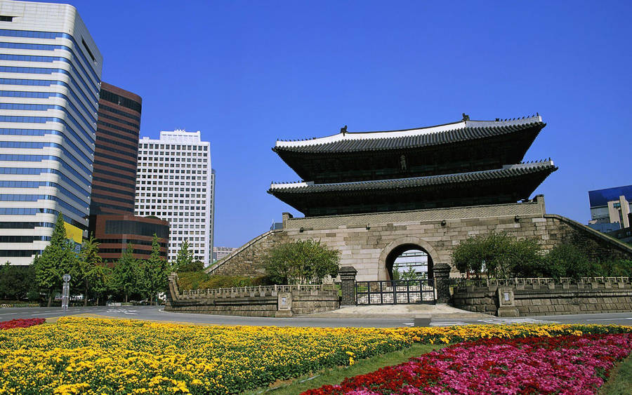 Sungnyemun Gate South Korea Wallpaper