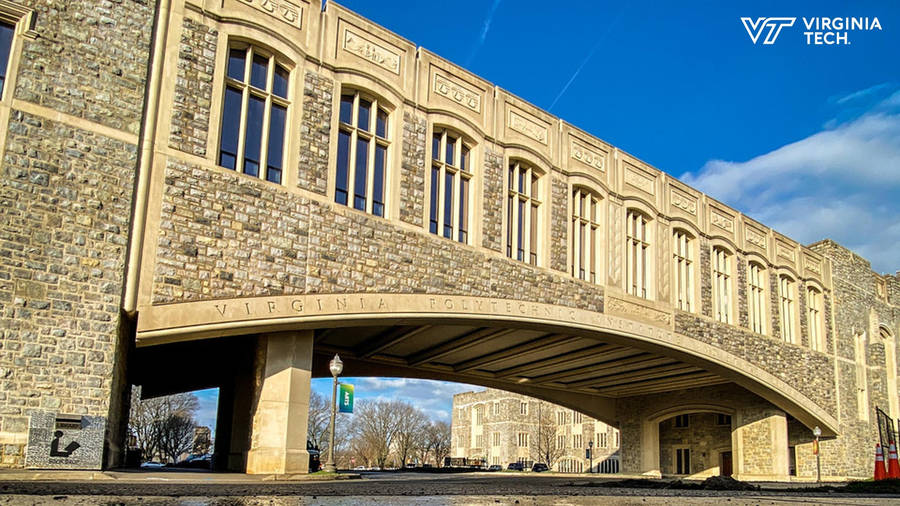 Sunny Torgersen Hall Virginia Tech Wallpaper