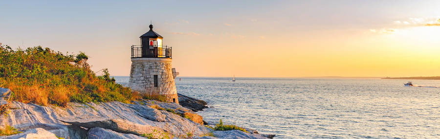 Sunrise In Newport, Rhode Island Wallpaper