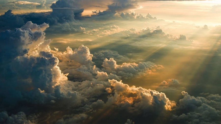 Sunrise Sky View Wallpaper