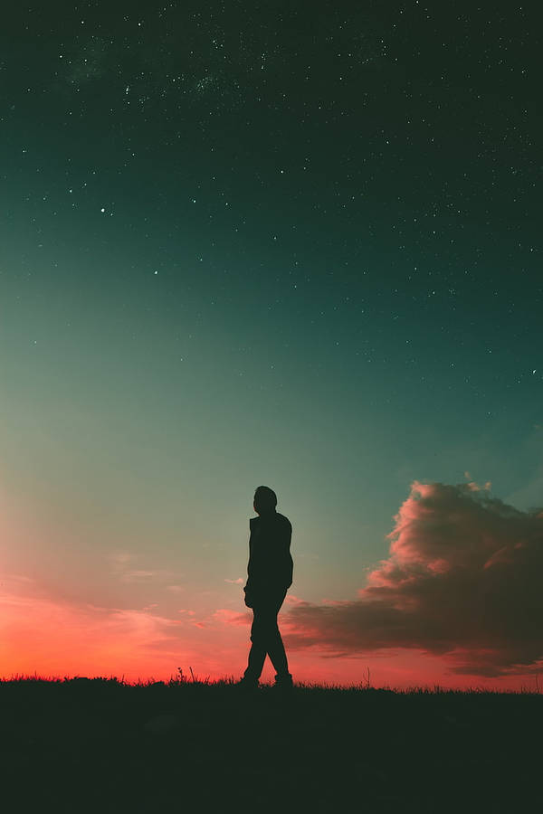 Sunset Sky For Boys Wallpaper