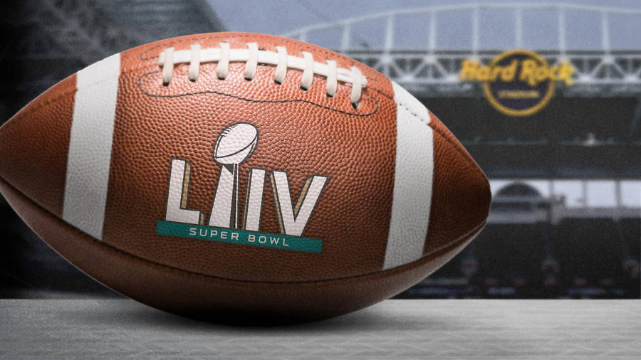 Super Bowl Liv Football Wallpaper