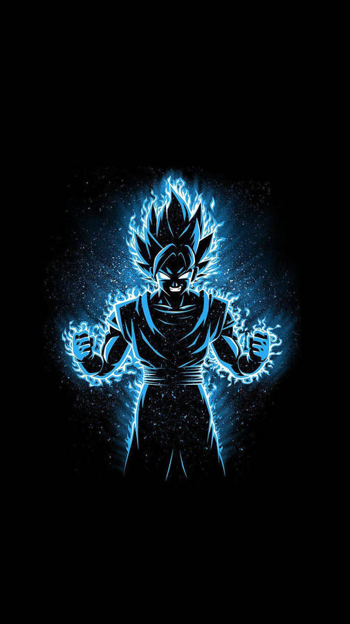 Super Saiyan Goku Iphone X Amoled Wallpaper