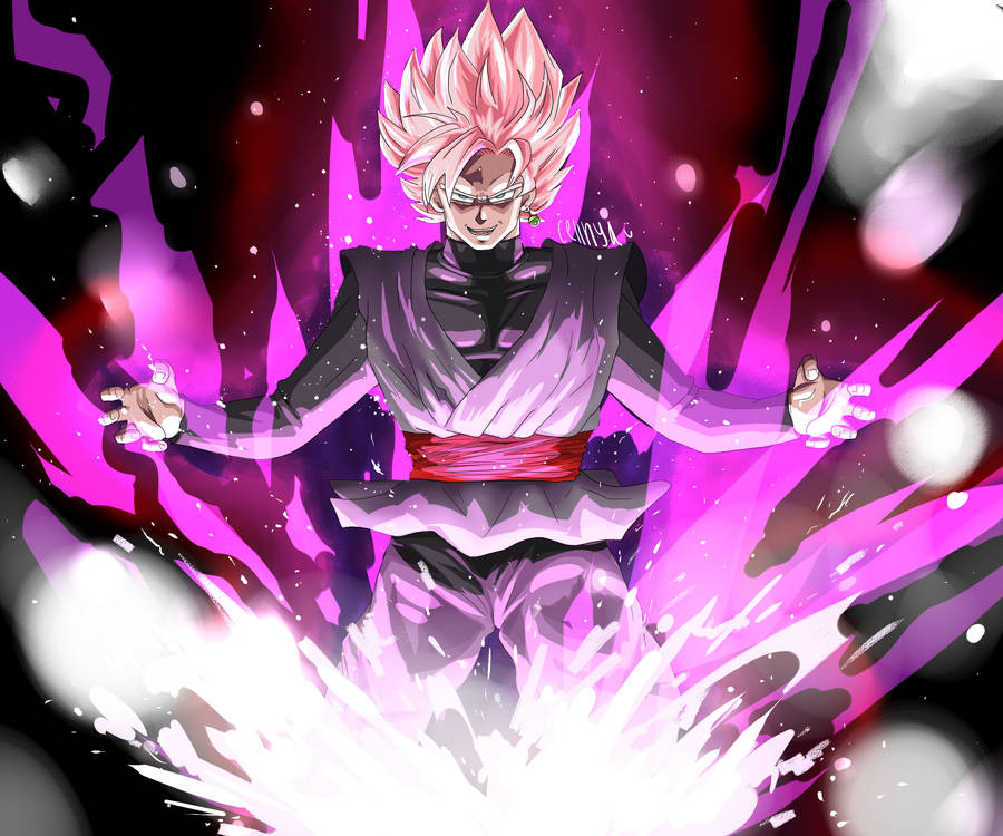 Super Saiyan Rose Goku Anime Art Wallpaper