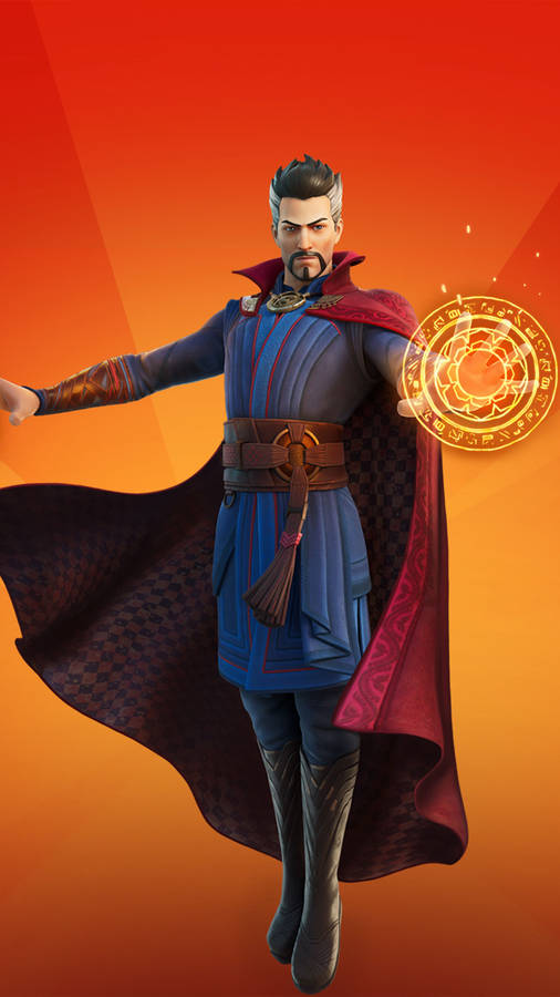 Superhero Doctor Strange Three-dimensional Illustration Wallpaper