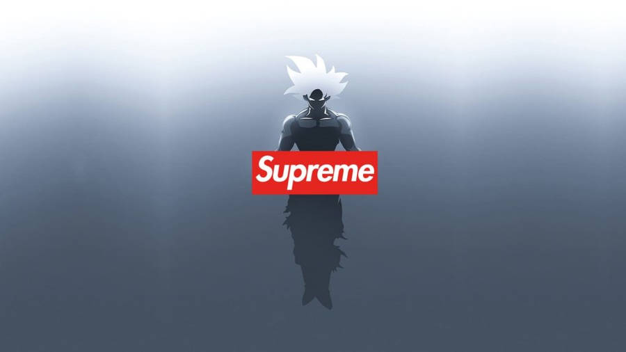 Superhero Supreme Goku Silhouette Wallpaper