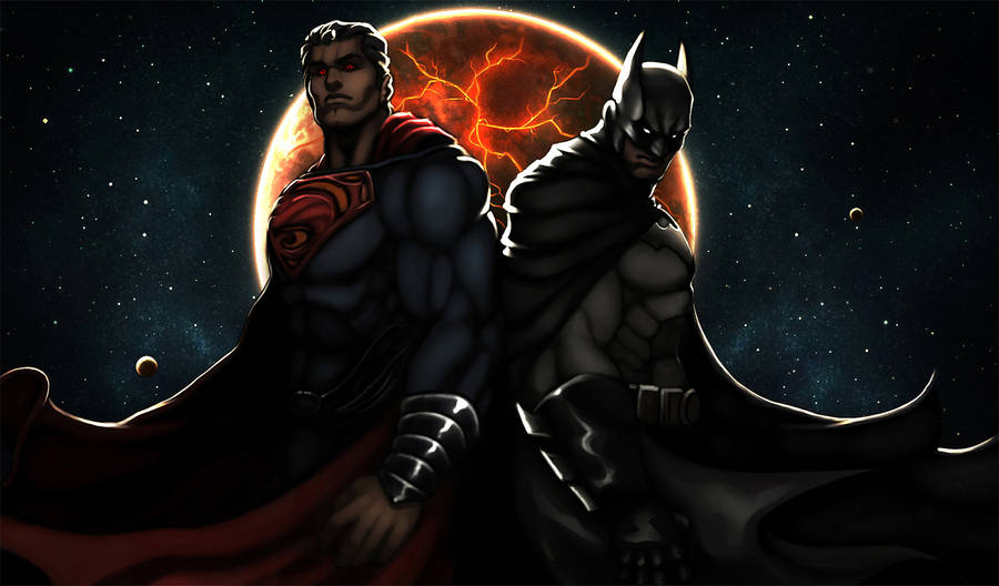 Superman And Batman Of Dc Comics Wallpaper