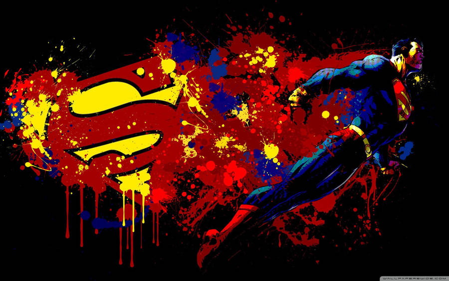 Superman Cartoon Wallpaper