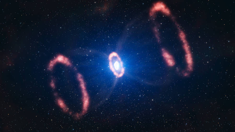 Supernova In The Universe Wallpaper