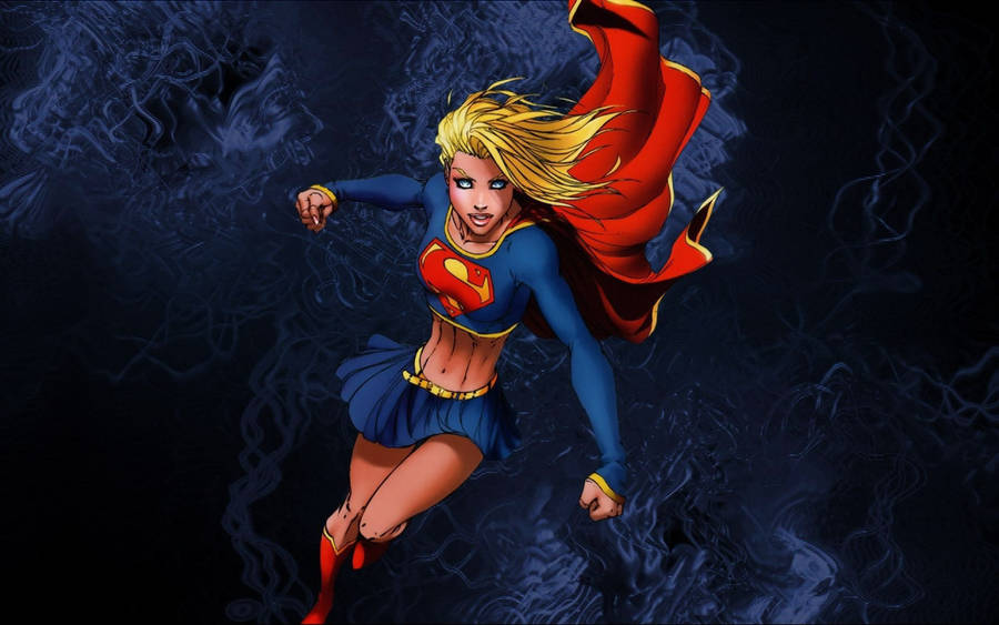 Superwoman Comic Art Wallpaper