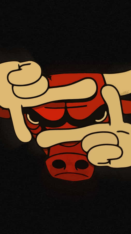 Support Your Team With A Chicago Bulls Themed Iphone Wallpaper