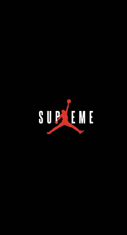 Supreme And Jordan Dope Iphone Wallpaper