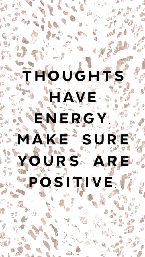 Sure Positive Thoughts Wallpaper Wallpaper