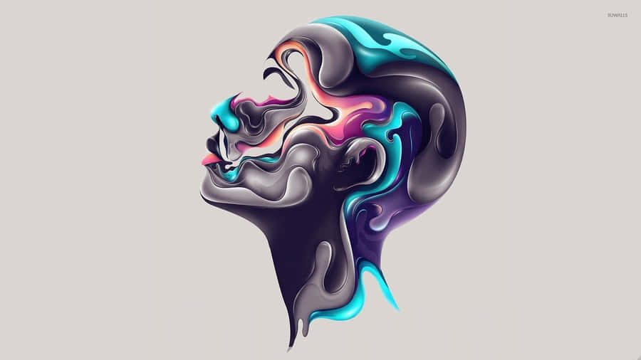 Surrealism Modern Head Wallpaper