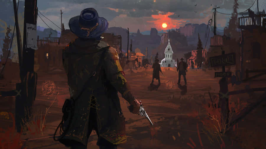 “suspenseful Game Art” Wallpaper