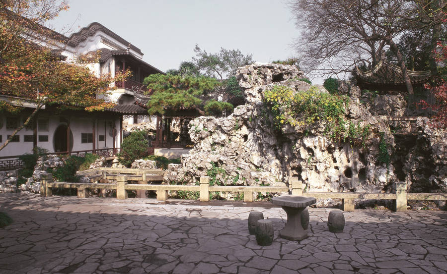 Suzhou Mountain Villa Wallpaper