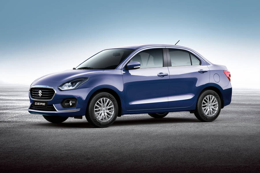 Suzuki Dzire 2021 Oxford Blue Wallpaper