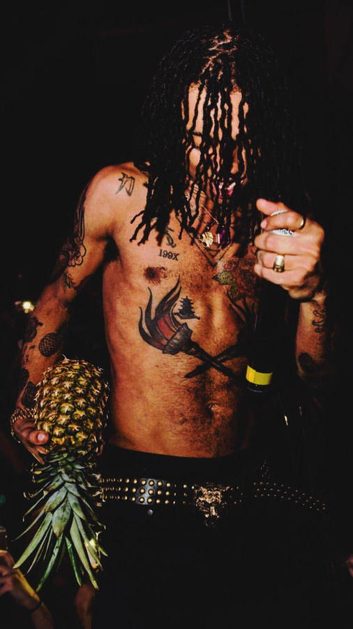 Swae Lee And Pineapple Wallpaper