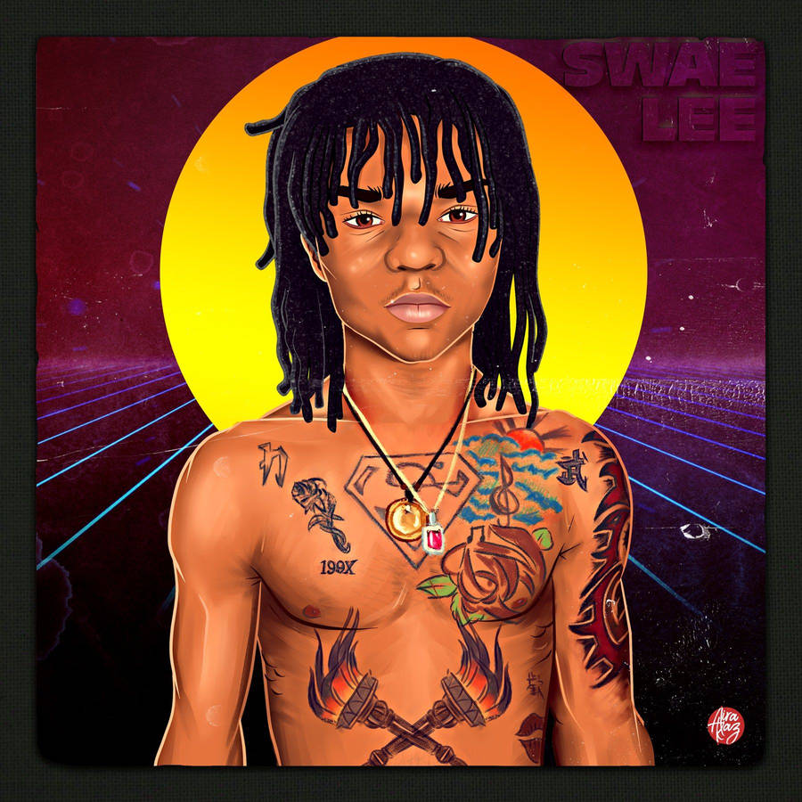 Swae Lee Digital Painting Wallpaper