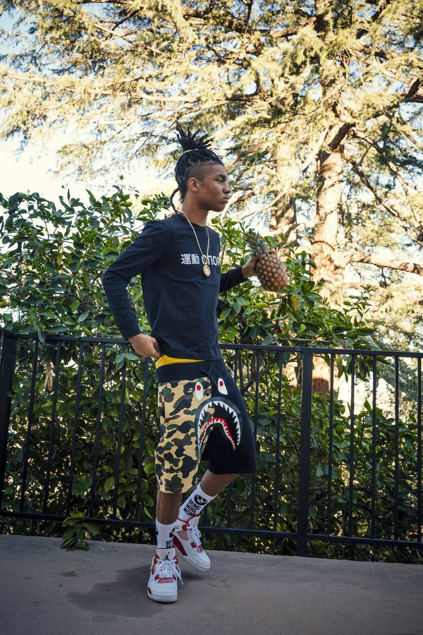Swae Lee With Pineapple Wallpaper