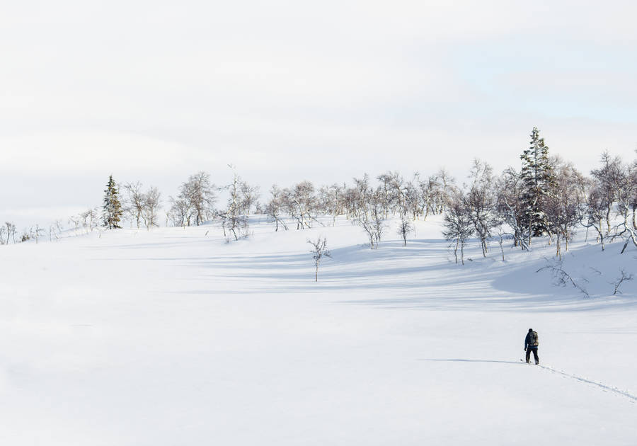 Sweden Gaddede Ski Resort Wallpaper