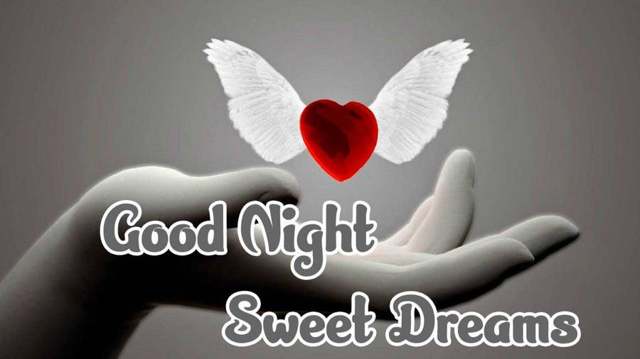 Sweet Dreams Heart Angel Wallpaper