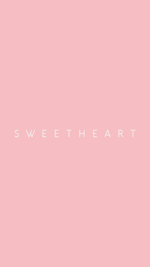 Sweetheart Plain Pink Wallpaper