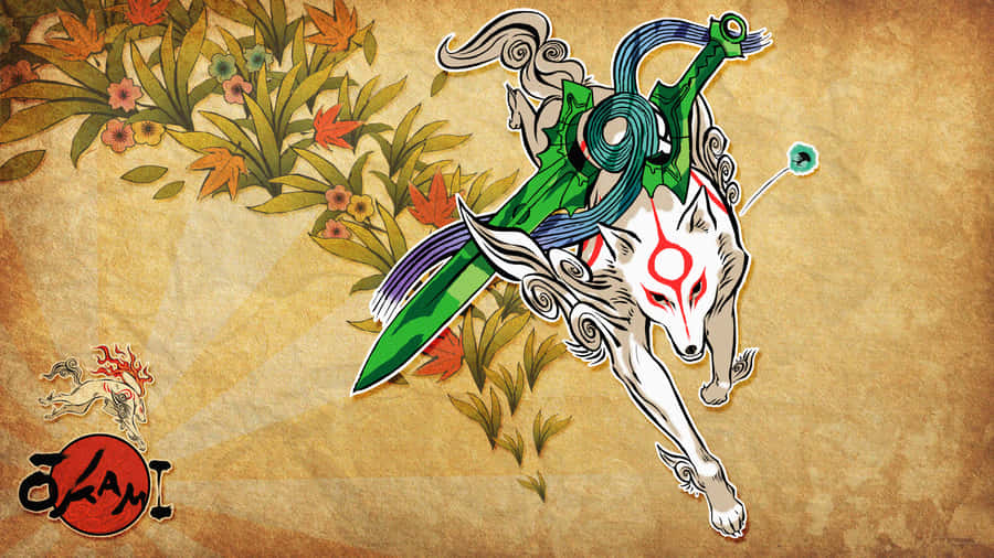 Sword Wolf Okami Hd Wallpaper