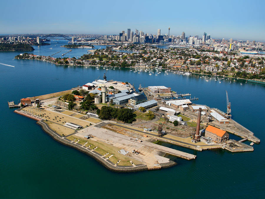 Sydney Cockatoo Island Wallpaper